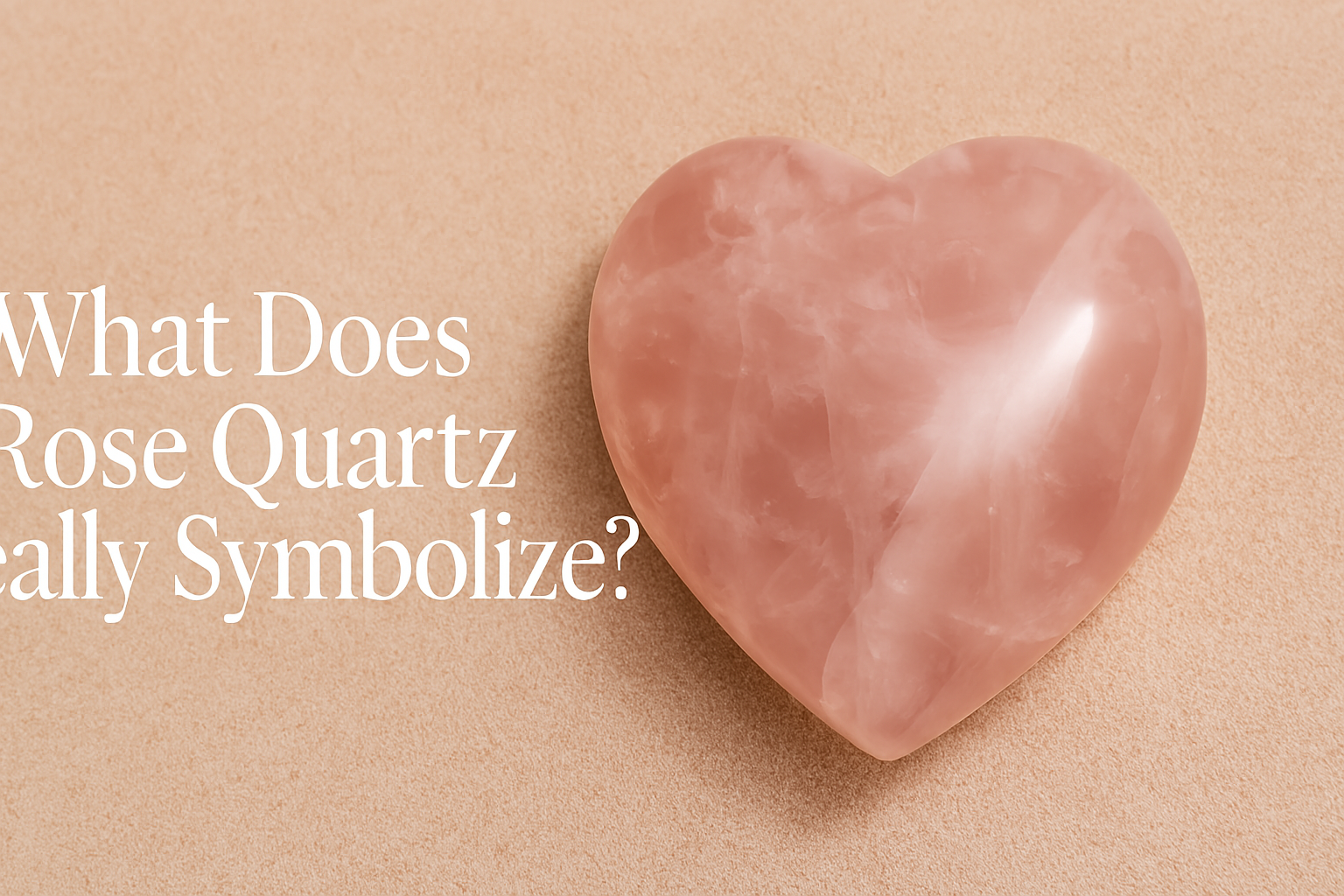 What Does Rose Quartz Really Symbolize?