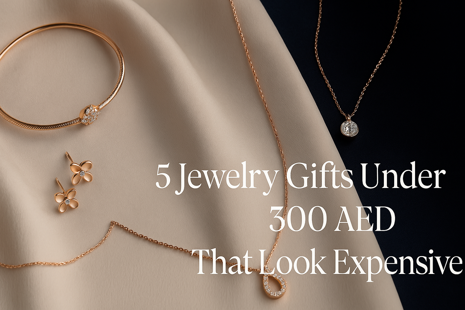 5 Jewelry Gifts Under 300 AED That Look Expensive